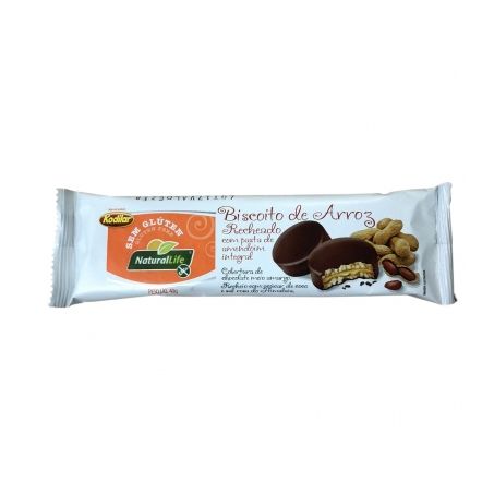 Bisc arroz rec/amend nat life 40g s/glut