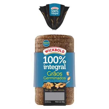 PÃO INTEGRAL GRÃOS GERMINADOS WICKBOLD