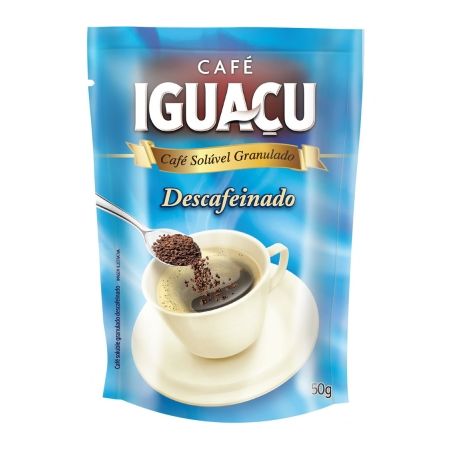 Cafe soluv iguaçu descafeinado sht 40g