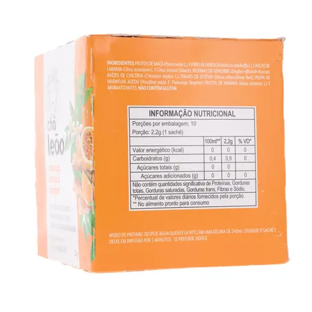 Chá Leão Maracujá / Laranja / Gengibre C/10 Sachês 360-7