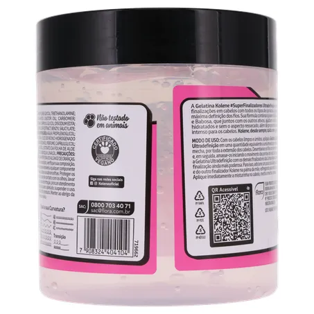 Gelatina Modeladora Kolene Superfinalizadores Ultradefinição 500g 360-2