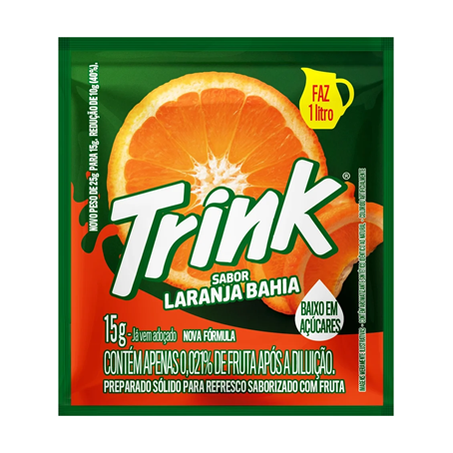 REFRESCO TRINK LARANJA BAHIA 15G
