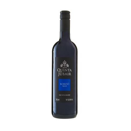 Vinho Tinto Brasileiro Quinta Jubair Bordô Seco Garrafa 750ML