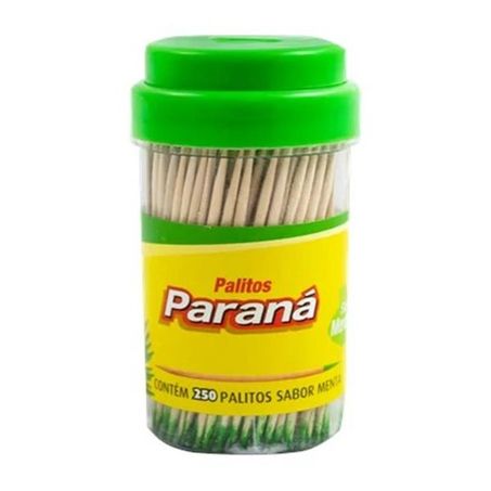 Palito dental menta paraná pt c/250
