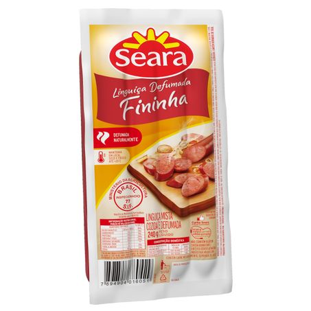 Linguica seara calabresa fininha 215g
