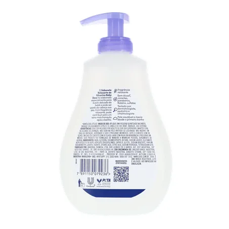 SABONETE LÍQUIDO DOVE BABY HORA DE DORMIR 400ML 360-18