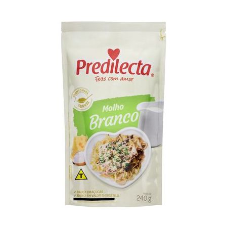 MOLHO PREDILECTA 240G BRANCO SACHET