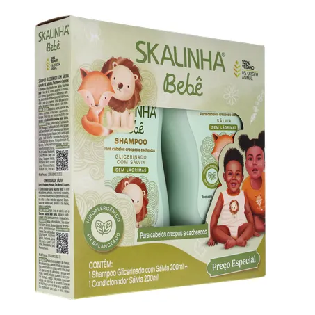 Kit shampoo + cond skalinha salvia 200ml 360-32