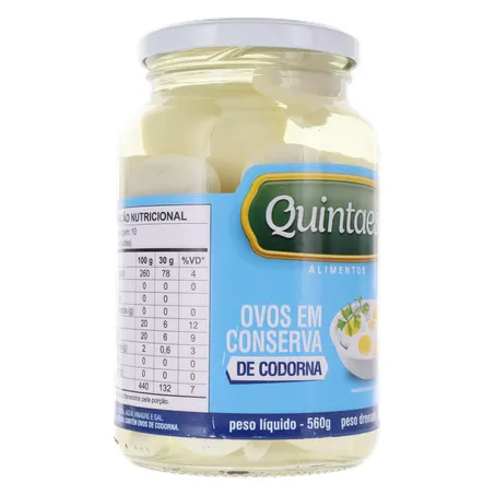 Ovos de codorna quintaes 300g 360-32