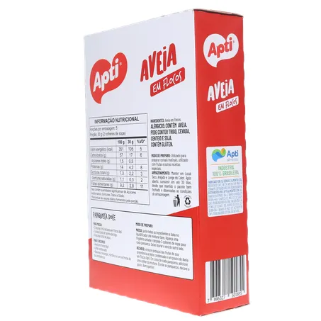 Aveia apti flocos caixa 150g 360-23