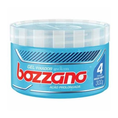 Gel Fixador Condicionante Bozzano Mega Forte Fixador Pote 300gr