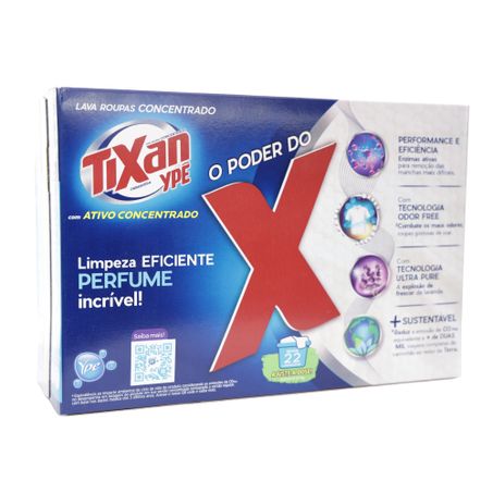 LAVA ROUPAS TIXAN YPE PRIMAVERA GRÁTIS 80G 1,6KG  360-26