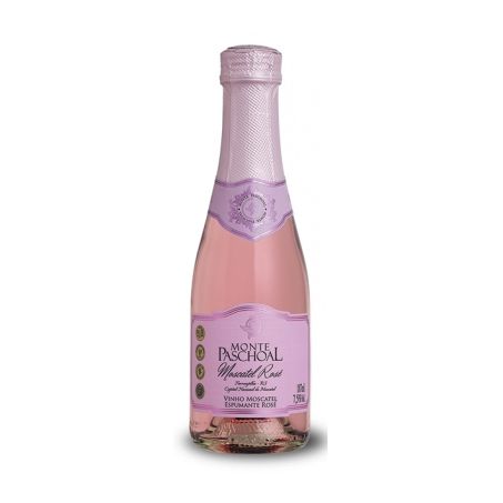 Espumante moscatel rosé monte paschoal 187ml