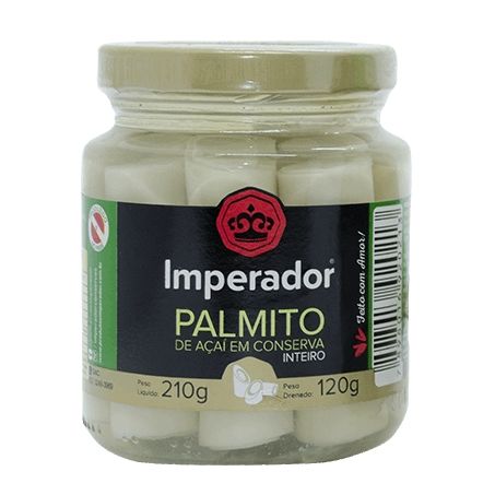 PALMITO ACAI IMPERADOR INTEIRO 120G