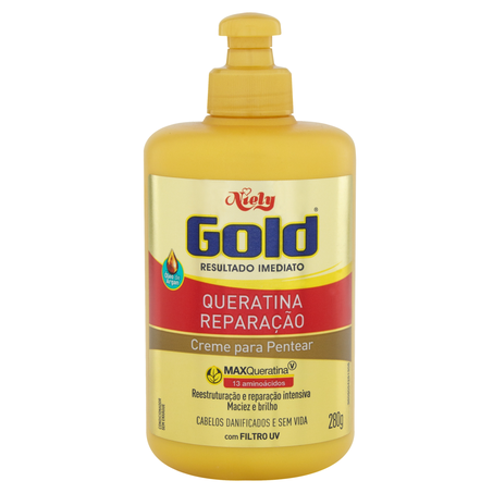 Niely gold cr. pentear queratina 250g
