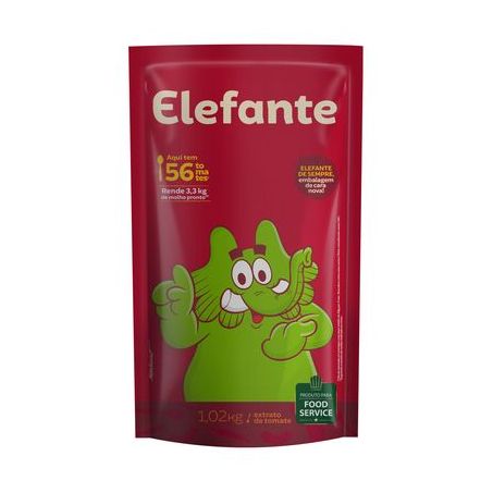 Extrato Tomate Elefante Caixa 1,04Kg