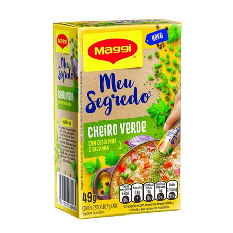 MEU SEGREDO MAGGI CHEIRO VERDE 49G
