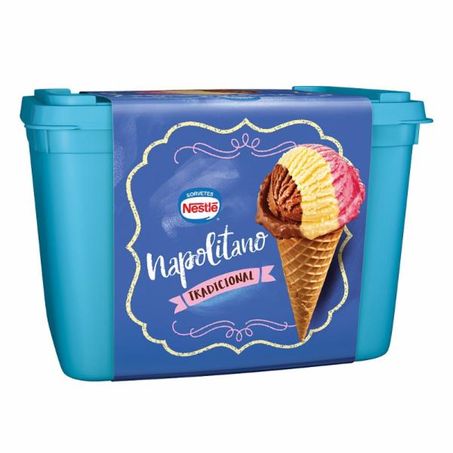 SORVETE NESTLÉ 1.8L NAPOLITANO