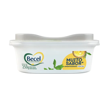 CREME VEGETAL BECEL 250G AMANTEIGADO C/SAL