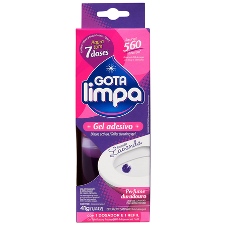GEL ADESIVO 7X GOTA LIMPA LAVANDA 41G