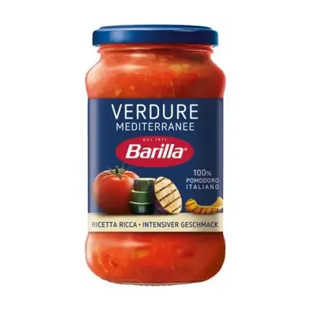 Molho Tomate Barilla Verdure Mediterranee Vd 400g