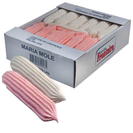 Maria mole fronteira branca e rosa pcc/50x28g||
