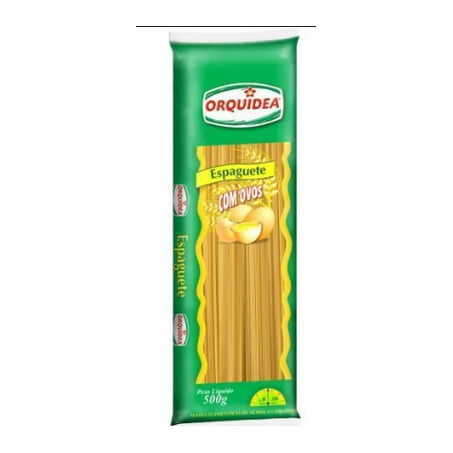 Massa orquidea 500g c/ ovos linguini