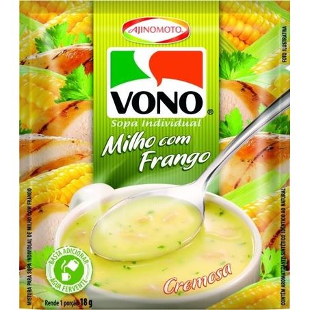 Sopa vono 18g milho com frango