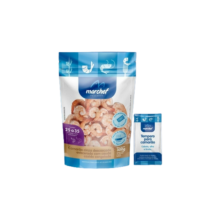 Camarao marchet cauda cozido 300g
