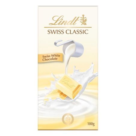 Choc Lindt Classic 100g Branco