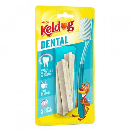 Petisco keldog 55g c/ 3un menta