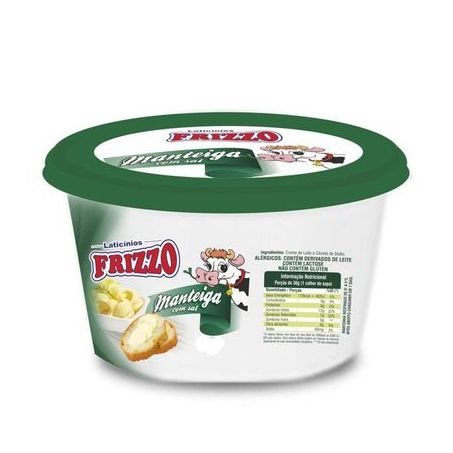 Manteiga frizzo c/ sal 200g*