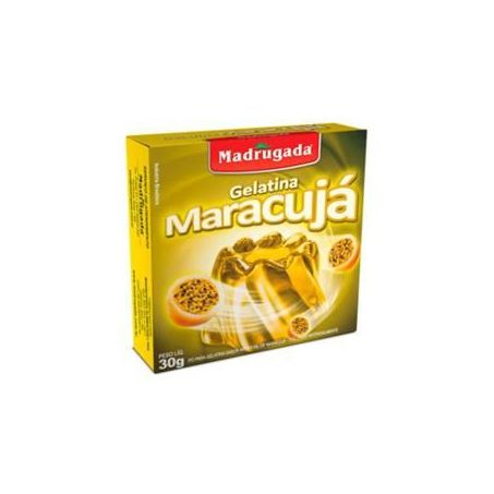 GELATINA MADRUGADA MARACUJÁ 30G