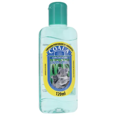 LIMPADOR COALA PERFUMADO CONCENTRADO CAPIM LIMÃO 120ML 360-35