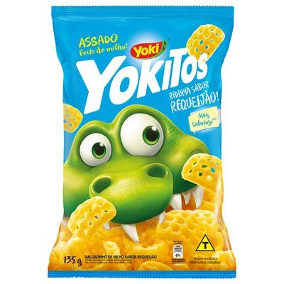 Salgadinho requeijão redinha yokitos 135g