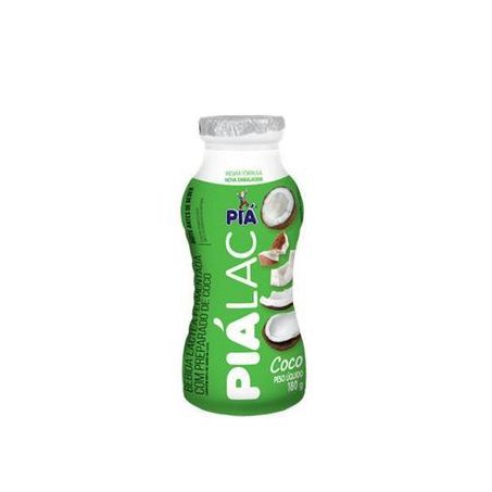 PIA BEBIDA LACTEA PIALAC 0% GRF 180 G COCO        