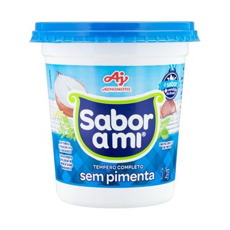 Tempero Completo Sabor A Mi Sem Pimenta Pote 1KG