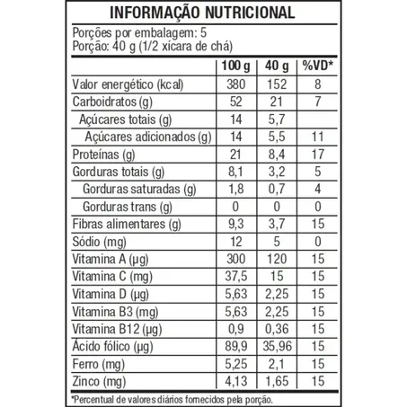 Granola Proteica Cacau e Banana RC SoulPro 200 g - Vitao 360-1
