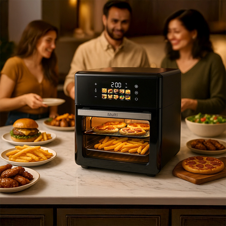 Fritadeira Multilaser Air Fryer 10l 1500w GO257