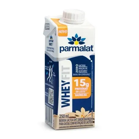 Bebida lactea parmalat wheyfit baunilha 250ml