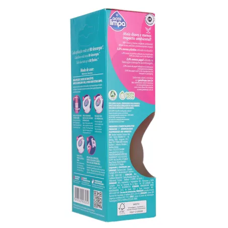 Desodorizador Gota Limpa gel adesivo eucalipto 41g 360-24