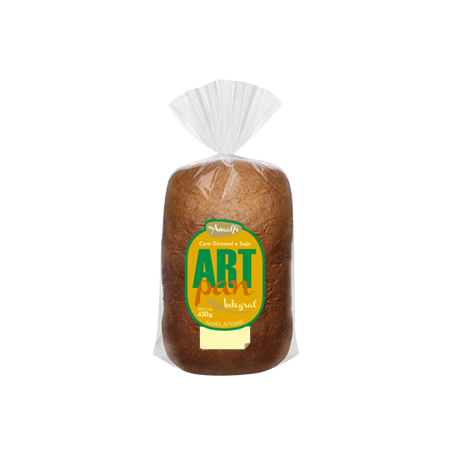 PÃO AMALFI 450G ARTPAN COM GIRASSOL E SOJA