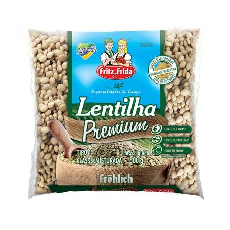 LENTILHA FRITZ FRIDA PC 500 G