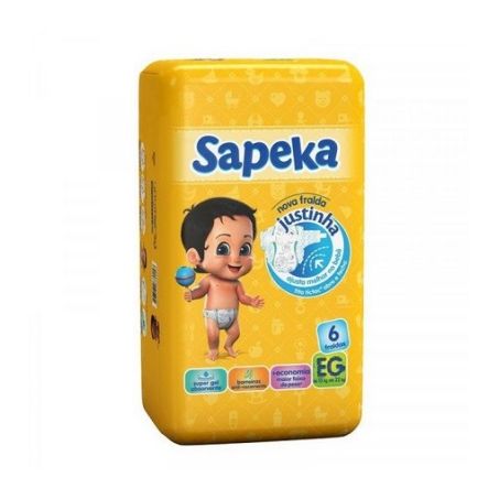 FRALDA SAPEKA REND MAIS REG XG 6UN