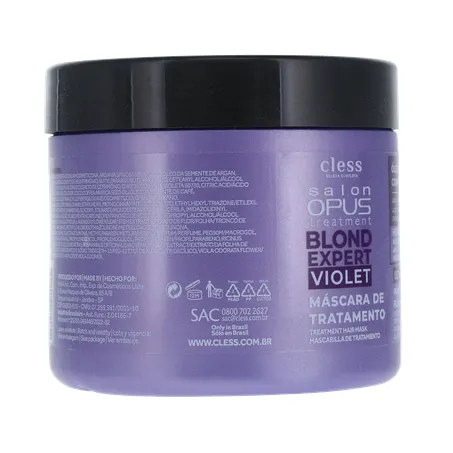 Creme de tratamento salon opus desamarelador 400g 360-28