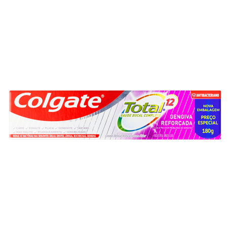 Cr Dental Colgate 180g Total Gengiva Reforçada