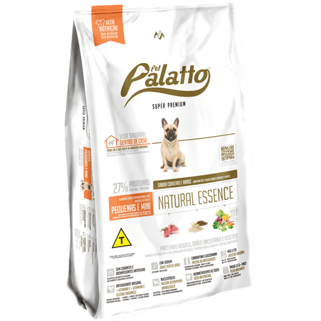 Ração Palatto Natural Essence Raças Pequenas E Mini 3Kg