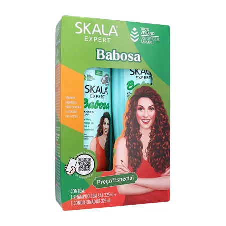 Kit Skala Babosa Shampoo 325ml e Condicionador 325ml 
  360-34