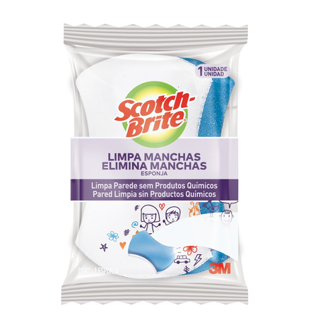 Esponja Scotch-brite Manchas Unidade