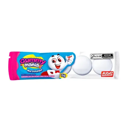 BALA AUDAZ GUMMY MANIA 15G MARSHMALLOW